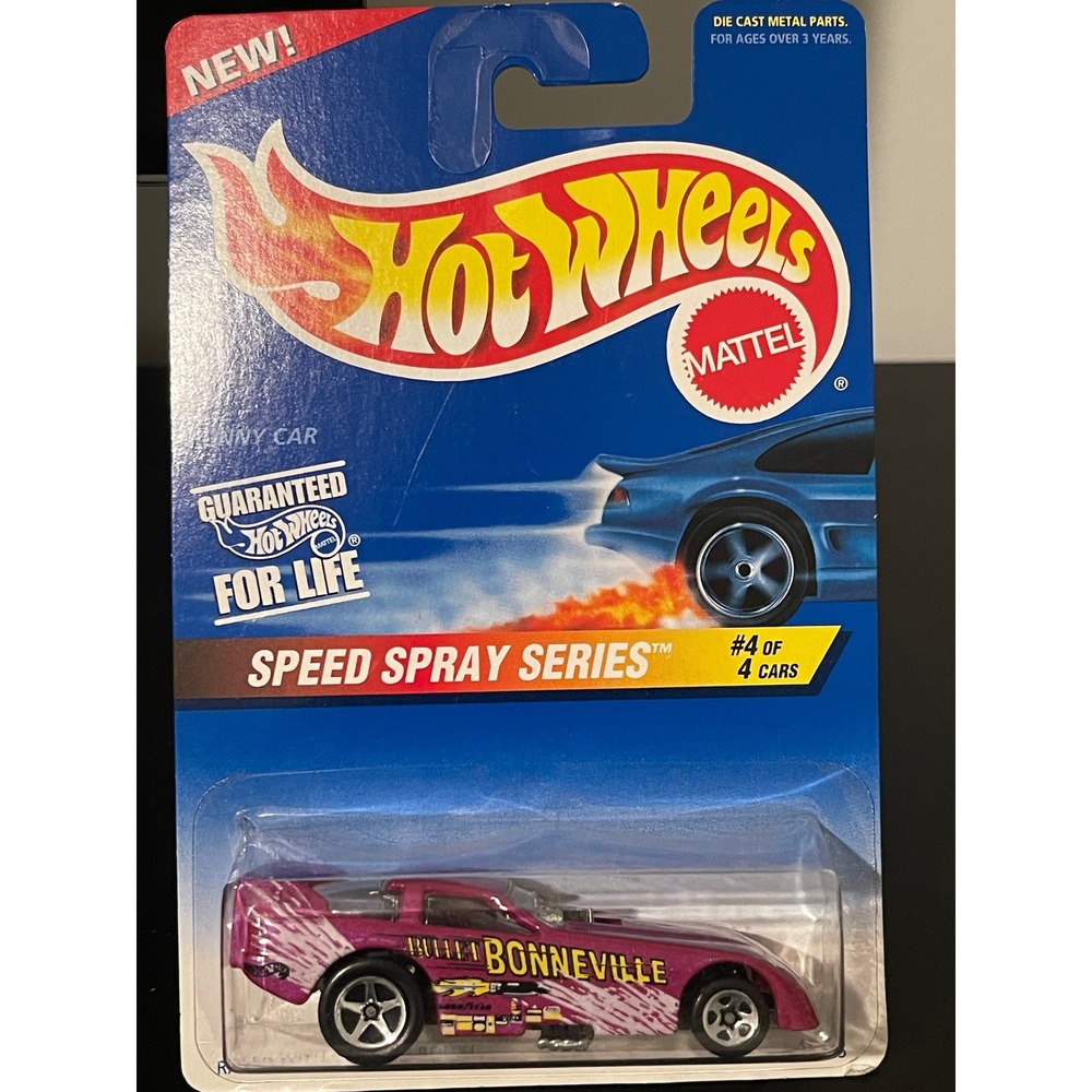 00563 - Hot Wheels Speed Spray Bonneville Collector 552 Diecast Toy Car‎ '96